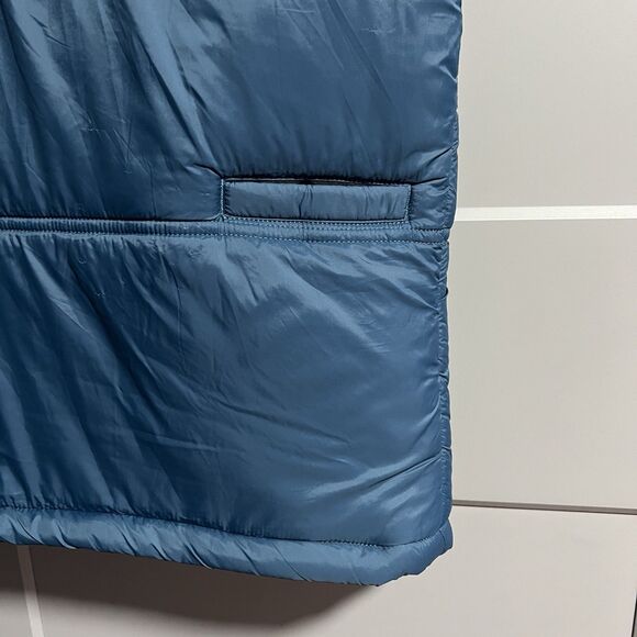 Enjoi Men Titanic Puffer Vest Blue X-Large Nylon Fisherman Pockets - Picture 4 of 7